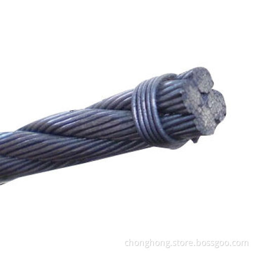 Hot-dipped Galvanized Steel Wire Rope for Suspended Access, with 8.3 or 8.6mm Diameter
